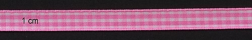 Ribbon Grosgrain 14 1meter  pink roze