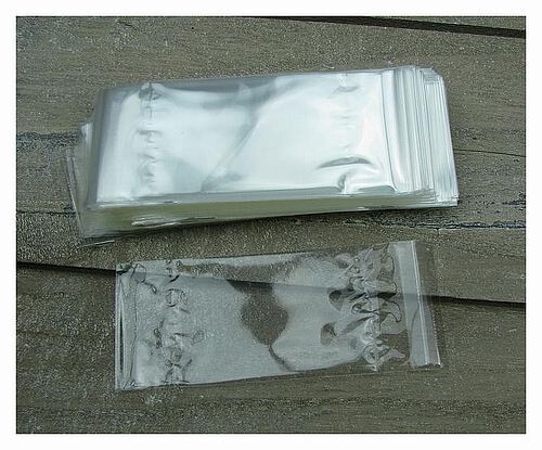 Self-adhesive bags 4 x 8 cm