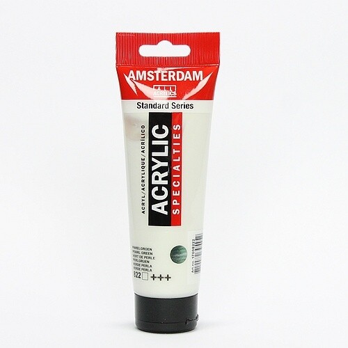 Acrylic paint Amsterdam parelgroen