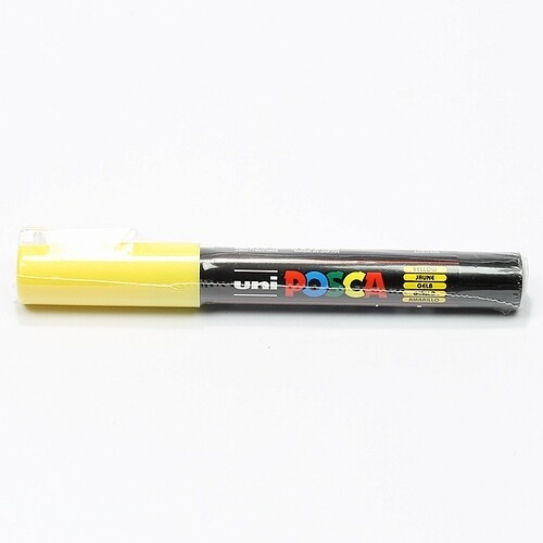 Posca acrylmarker 1M  yellow