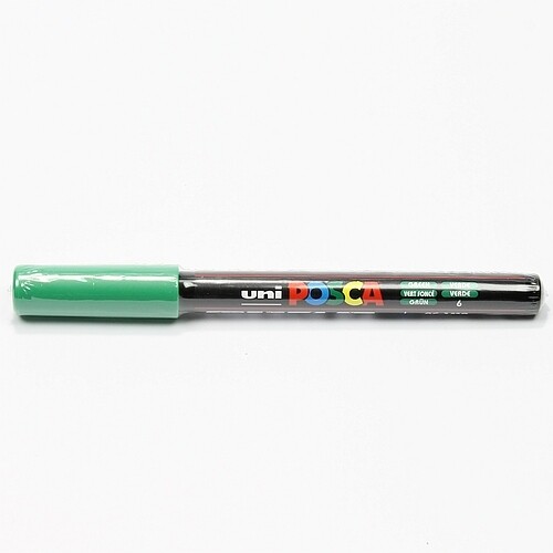 Posca acrylmarker 1MR green