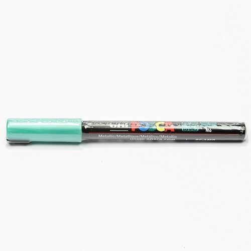 Posca acrylmarker 1MR metallic green