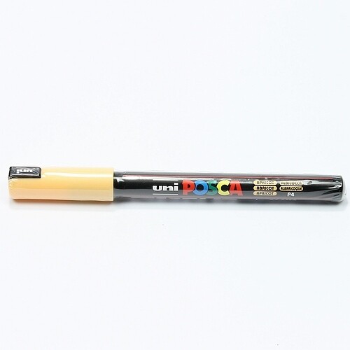 Posca acrylmarker 1MR apricot