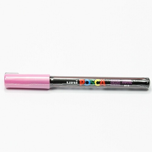 Posca acrylmarker 1MR metallic pink