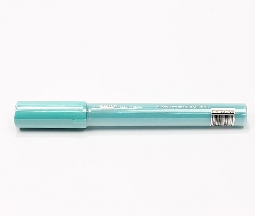 Acryl marker blauw groen