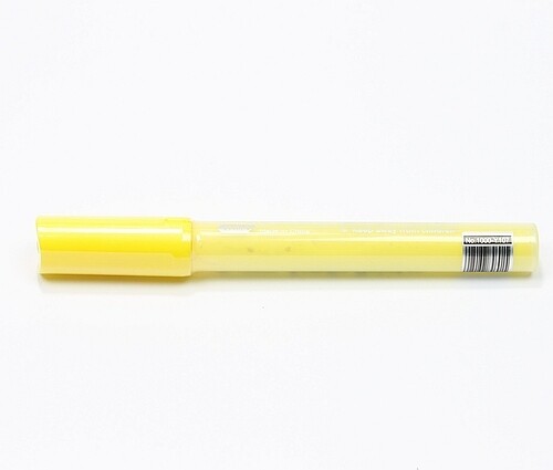 Acryl marker geel