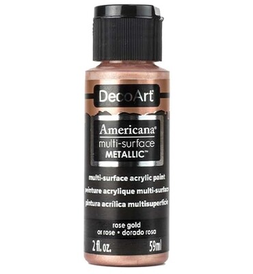 Americana Multi surface metallic rose gold