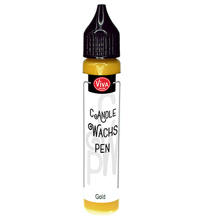 Kaarsen wax pen gold