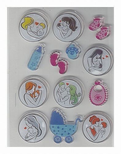 Clear stamp baby