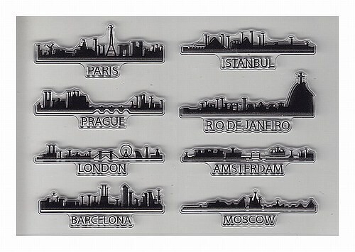 Clear stamp steden