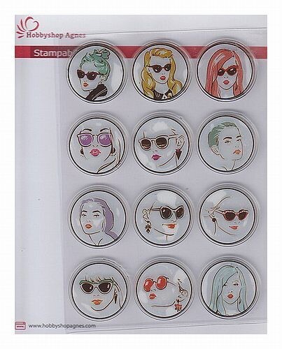Clear stamp girl