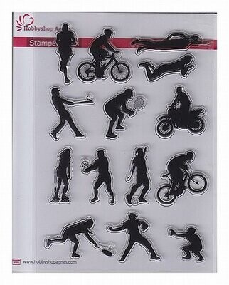 Clear stamp sport