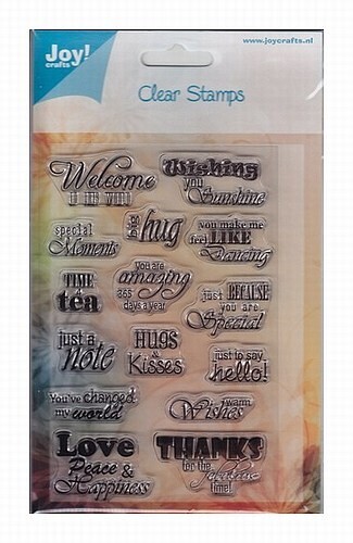 Clearstamp english text