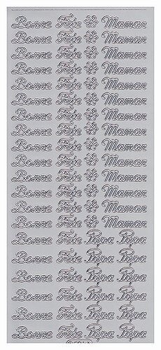 Sticker  bonne fete papa mama