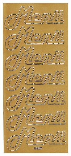Sticker  menu