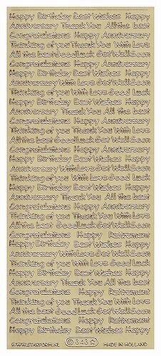 Sticker happy birthday