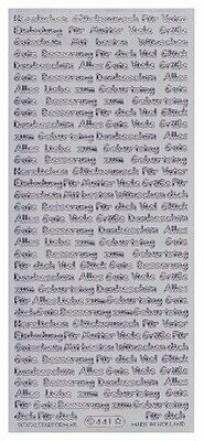 Aufkleber  zum geburtstag