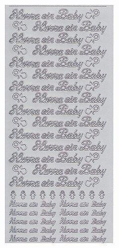 Sticker  Hurra ein Baby