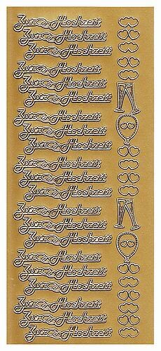 Sticker zur Hochzeit