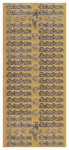 Sticker  Gutschein