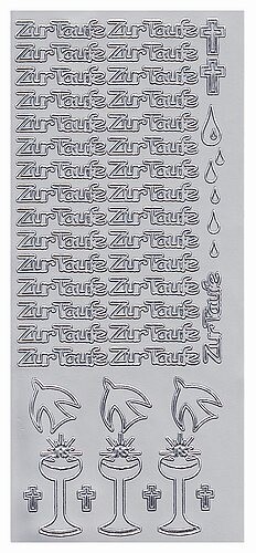 Sticker zur Taufe