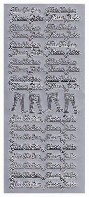 Sticker gluckliches neues Jahr