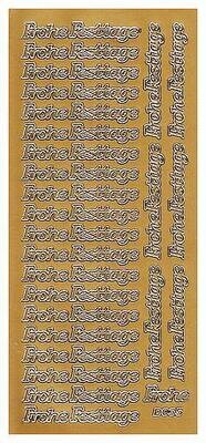 Autocollant Frohe Festtage