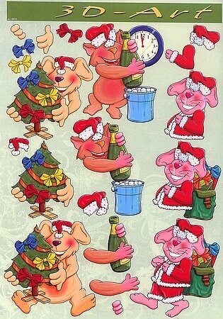 Knipvel  kerst beer