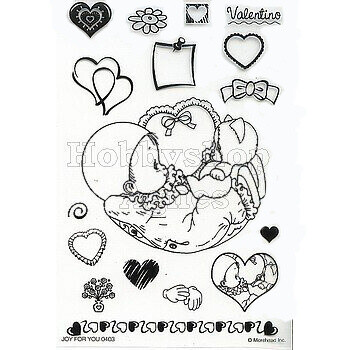 Clear stamp Morehead pierrot