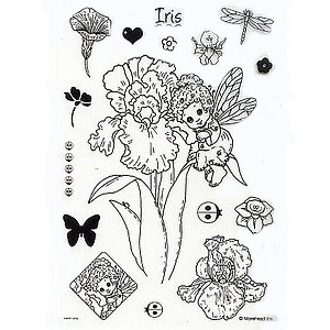 Clear stamp Morehead Fairy narcis