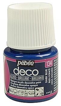 Pebeo Deco gloss dark blue