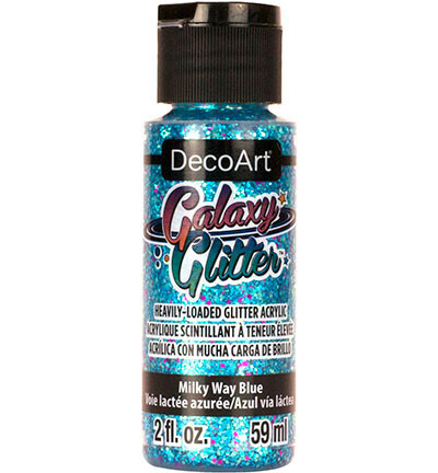 Galaxy glitter Milky Way Blue