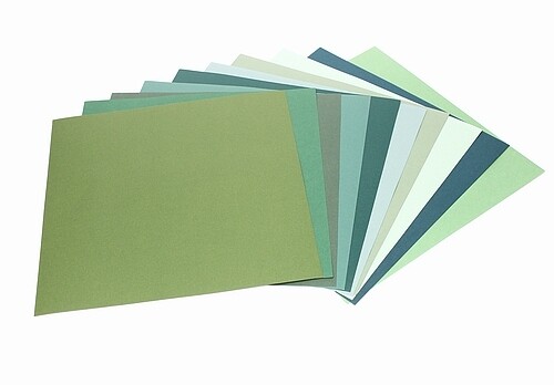 Cardstock set Bazzil groen