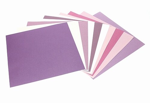 Cardstock set bazzil lilas violet
