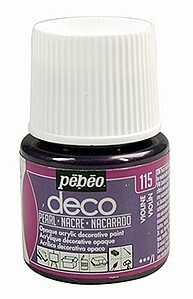 Acrylverf Pebeo Deco Pearl violine