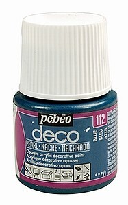 Acrylverf Pebeo Deco Pearl blue