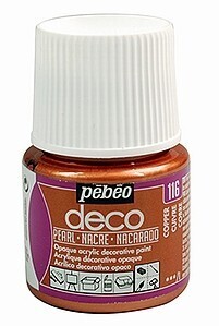 Acrylverf Pebeo Deco Pearl copper