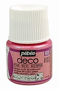 Acrylverf Pebeo Deco Pearl pink