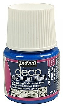 Pebeo Deco gloss ultramarine