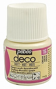 Acrylverf Pebeo Deco Matt cream