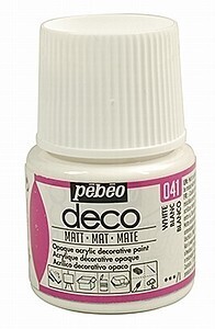 Acrylverf Pebeo Deco Matt white
