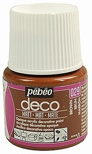 Acrylverf Pebeo Deco Matt brown