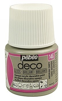 Pebeo Deco gloss medium grey