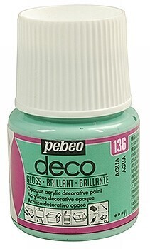 Acrylverf Pebeo Deco gloss aqua