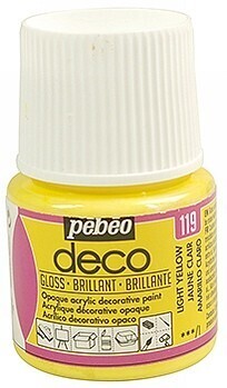 Pebeo Deco gloss light yellow