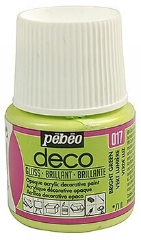 Pebeo Deco gloss bright green