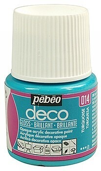 Acrylverf Pebeo Deco gloss Turquoise