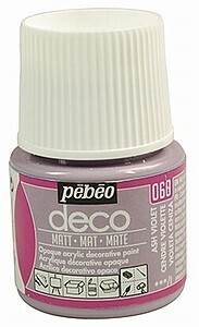 Acrylverf Pebeo Deco Matt Ash violet