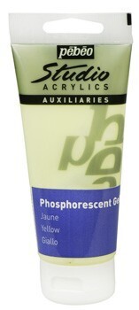 Pebeo Phosphorescent gel yellow