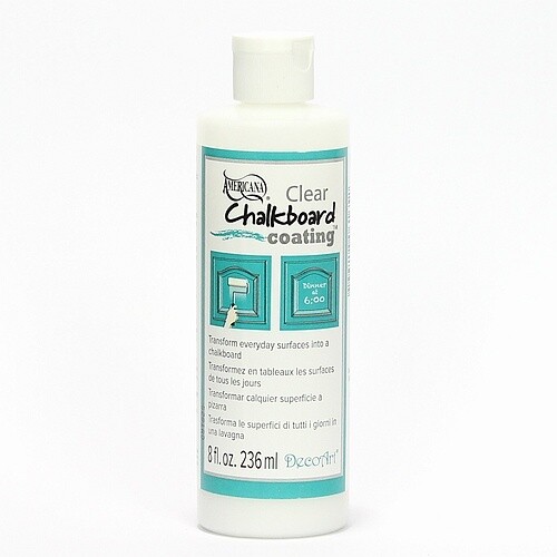 Americana clear chalkboard coating